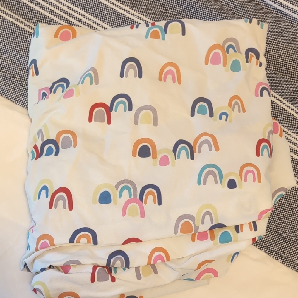 Colorful Rainbow Patterned Fabric